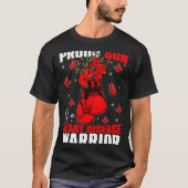 Son Of A Heart Warrior Heart Disease Awareness Box T-Shirt (Vorderseite)