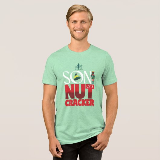 Son of a Nutcracker Graphic Tri-Blend Shirt (Vorderseite voll)