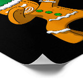 Son Of A Nutcracker Pajamas Christmas Gingerbread  Poster (Ecke)