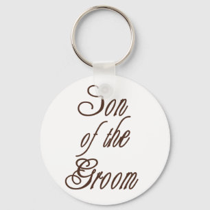 Son of Groom Classy Browns Schlüsselanhänger