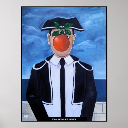 Son of Matador Painting by Alfred Fox Poster (Vorne)