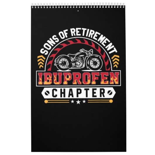 Son Or Arthritis Old Riders Funny Art Gift Kalender (Titelbild)