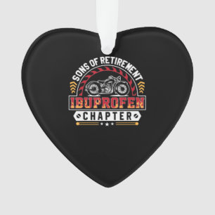 Son Or Arthritis Old Riders Funny Art Gift Ornament