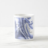 Son Poem Tasse - Blue Design (Mittel)