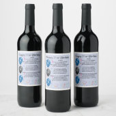 Son Poem Wine Bottle Label - 21. Geburtstag Weinetikett (Flaschen)