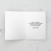 Son & Seine Freundin Segen Osterkarte Feiertagskarte (Innenseite)