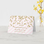 Son & Son in Law Hochzeitstag Glückwunsch Karte (Gelbe Blume)