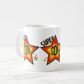 Son Super Star Tasse (Vorderseite Links)