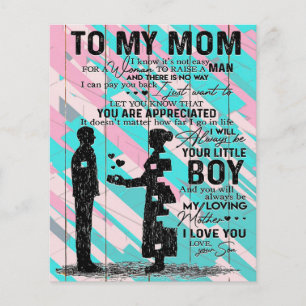 Son to Mama Geschenk für Mama, Mama Geburtstag Ges Flyer