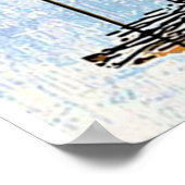 Son to Mama Geschenk, personalisieren Sie den Brie Poster (Ecke)