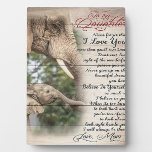 Son to my Mama Gegenwart   Niedliches Familiengesc Fotoplatte