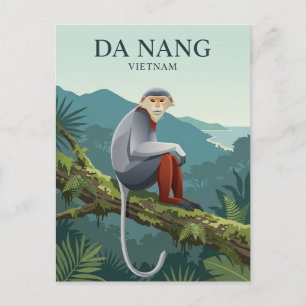 Son Tra-Halbinsel Vietnam Postkarte
