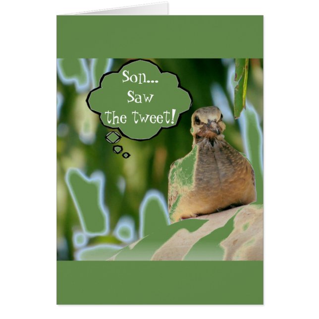 ***SON**** "TWEET SAGT, ES IST **IHR GEBURTSTAG!!! (Vorne)