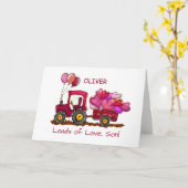 Son Valentinstag Loads Liebe und Herz Karte (Gelbe Blume)