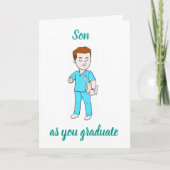 ** SON WIRD NURSE** SO PROUER VON IHNEN KARTE (Vorderseite)
