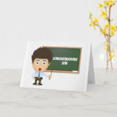 **SON** WIRD ZU EINEM "LEHRER" KARTE (Gelbe Blume)