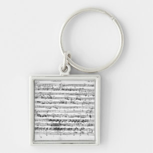 Sonate Premiere für Violine und Cembalo Schlüsselanhänger