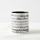 Sonate Premiere für Violine und Cembalo Zweifarbige Tasse (Mittel)