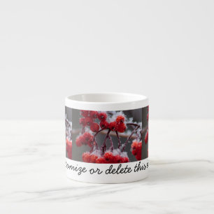 SONB Schnee auf Beeren; Kundengerecht Espressotasse