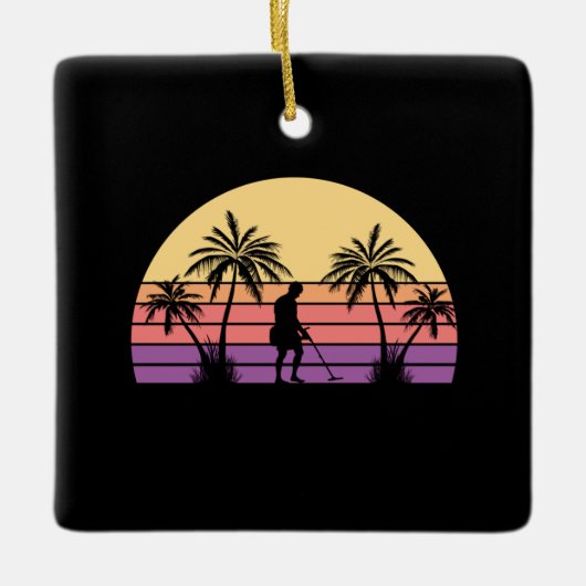 Sondeln Metal Detectorist Keramikornament (Vorderseite)