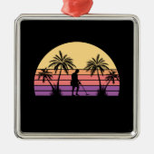 Sondeln Metal Detectorist Ornament Aus Metall (Vorne)