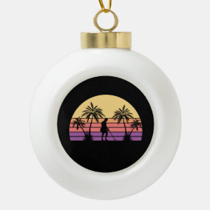 Sondeln Metalldetektorist Keramik Kugel-Ornament