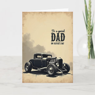 Sonder-Daddy-Auto-Kunstkarte Karte