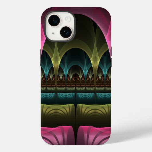 Sonder-Fantasie-Muster abstrakt farbenfrohes Frakt Case-Mate iPhone Hülle (Rückseite)