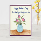 Sonder-Muttertags-Blumenkarte Karte (Gelbe Blume)