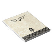 Sonderaktion für Bäckereien auf der Seite für die Notizblock (angewinkelt)