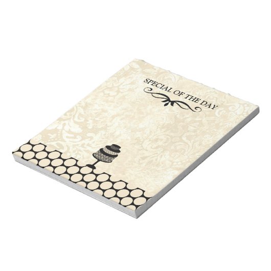 Sonderaktion für Bäckereien auf der Seite für die  Notizblock (Rotiert)