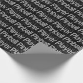 Sonderaktion für den Pinball-Spieler Geschenkpapier (Ecke)