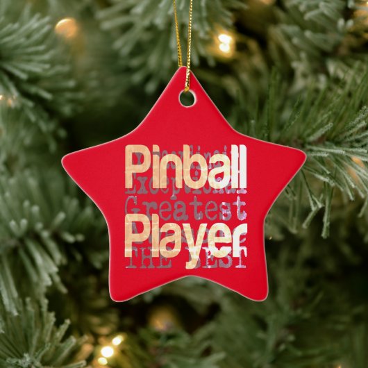 Sonderaktion für den Pinball-Spieler Keramik Ornament (Baum)