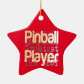 Sonderaktion für den Pinball-Spieler Keramik Ornament (Vorne)