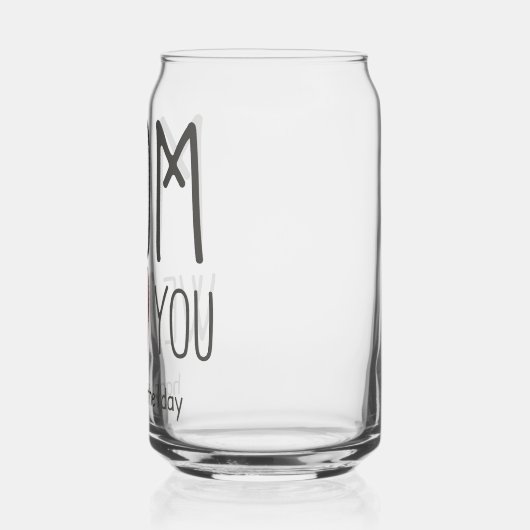 Sonderaktion für Ihre Mutter Dosenglas (Rückseite)