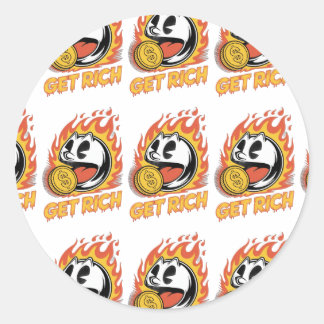 Sonderanfertigung Runder Aufkleber