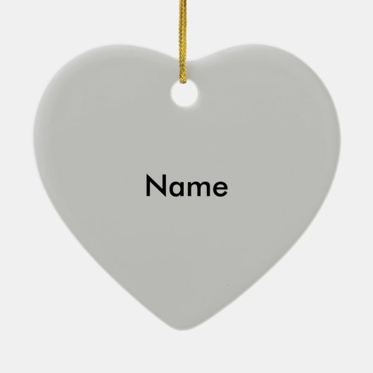 Sonderanfertigungen für die Silvery Heart Lock Keramikornament (Hinten)