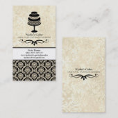 Sonderanfrage für Nysha-Kuchen Visitenkarte (Vorne/Hinten)