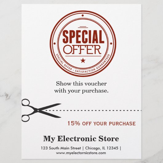 Sonderangebot Flyer (Vorne)