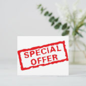 Sonderangebot Postkarte (Stehend Vorderseite)