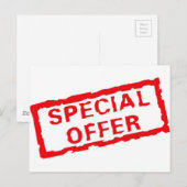 Sonderangebot Postkarte (Vorne/Hinten)