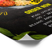 Sonderangebot Restaurant Ermäßigung Küche Poster (Ecke)