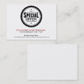 Sonderangebot Visitenkarte (Vorne/Hinten)