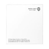 Sonderangebote für Logos Hotel Notizblock (Vorderseite)