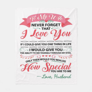 Sonderangebote für meine Ehefrau | Geschenk für Fr Fleecedecke