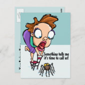 Sonderangebotskarte für das Ausscheidungsgeschäft Postkarte (Vorne/Hinten)