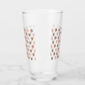 Sonderanstrichglas, Foto-Glas, Familiengeschenk Glas (Links)