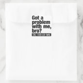 Sonderaufkleber der SWAG Quadratischer Aufkleber (Tasche)