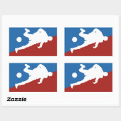 Sonderaufkleber für Fußball-Spieler Rechteckiger Aufkleber (Blatt)