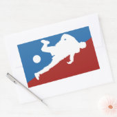 Sonderaufkleber für Fußball-Spieler Rechteckiger Aufkleber (Umschlag)